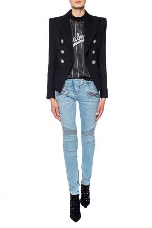 Double-breasted blazer with pockets, zdjęcie 2 Double-breasted blazer with pockets od Balmain